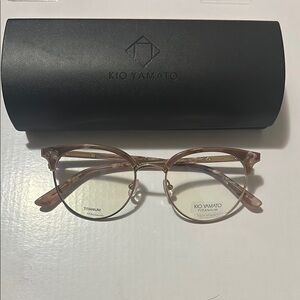 Blush / Neutral Kio Yamato Titanium Glasses